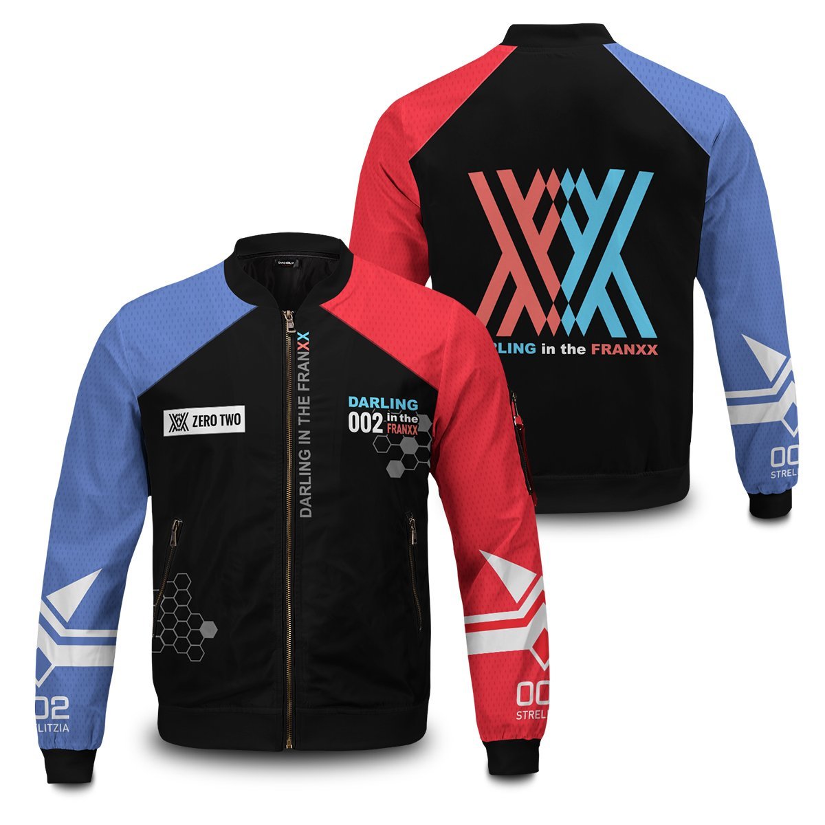 002 franxx bomber jacket 633580 - Anime Jacket