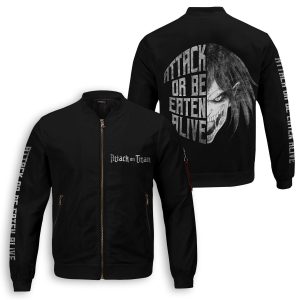attack or be eaten alive bomber jacket 506572 - Anime Jacket