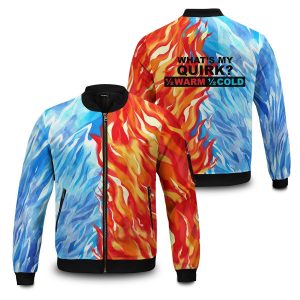 fire and ice todoroki shoto bomber jacket 196603 - Anime Jacket