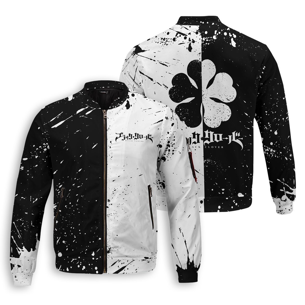 five leaf clover bomber jacket 515826 - Anime Jacket
