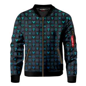 khearts pattern bomber jacket 728973 - Anime Jacket
