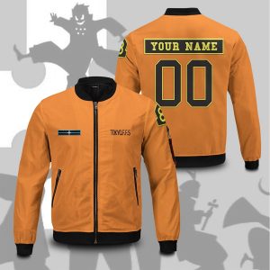 personalized fire force company 8 bomber jacket 711184 - Anime Jacket