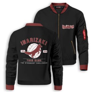 personalized inarizaki the strongest challenger bomber jacket 730797 - Anime Jacket