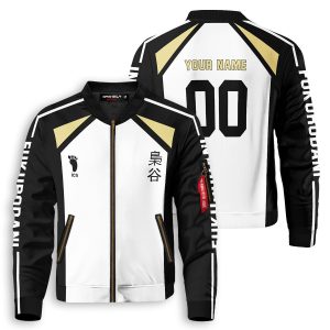 personalized team fukurodani bomber jacket 592494 - Anime Jacket