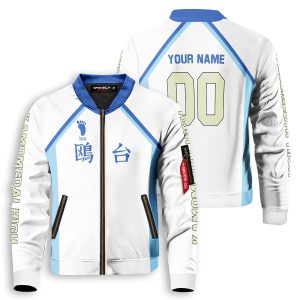 personalized team kamomedai bomber jacket 207815 - Anime Jacket