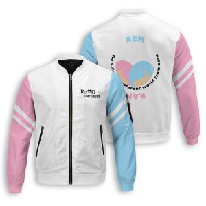 re zero rem ram bomber jacket 746664 - Anime Jacket