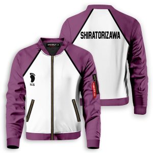 shiratorizawa bomber jacket 787010 - Anime Jacket