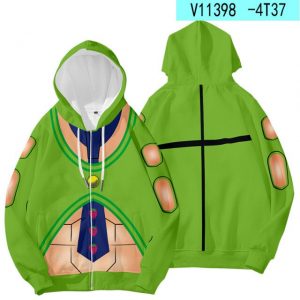 Anime Jojo Bizarre Adventure Cosplay Costume Rohan Kishibe Guido Mista Kakyoin Noriaki Unisex 3D Hoodie Zipper 4.jpg 640x640 4 - Anime Jacket