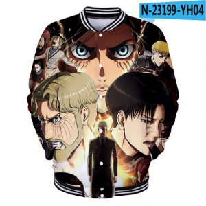 Attack on Titan Clothes 3D Baseball Jackets Women Men Long Sleeve Coat Harajuku Casual Streetwear Unisex 3.jpg 640x640 3 - Anime Jacket