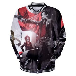 Attack on Titan Clothes 3D Baseball Jackets Women Men Long Sleeve Coat Harajuku Casual Streetwear Unisex - Anime Jacket