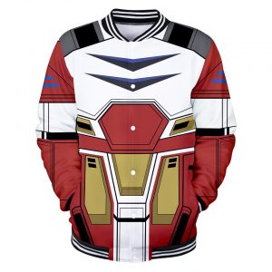 GUNDAM Character Suit 3D Baseball Jackets Women Men Fashion Long Sleeve Jacket Cosplay Casual Streetwear Trendy 2 - Anime Jacket