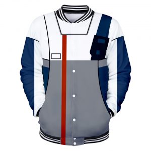 GUNDAM Character Suit 3D Baseball Jackets Women Men Fashion Long Sleeve Jacket Cosplay Casual Streetwear Trendy 4 - Anime Jacket