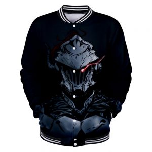 Goblin Slayer Print Comic 3D Funny Cool Baseball Jacket For Women Men Fashion O neck Long - Anime Jacket