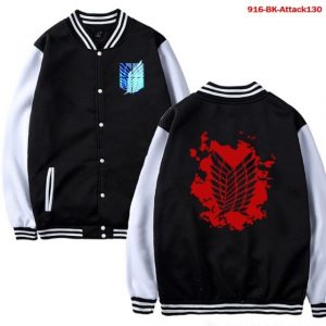 Men Jacket Attack on Titan Anime Baseball Jacket Autumn Winter Winter Casual Uniform Hoodie Harajuku Attack 4.jpg 640x640 4 - Anime Jacket