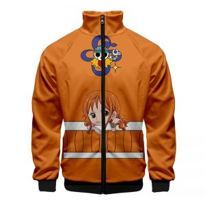 ONE PIECE Print Q Version Japanese Anime 3d Stand Collar Hoodie Men Women Zipper Hoodies Jackets 4 - Anime Jacket