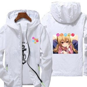 Toradora Sun Protection Clothing Waterproof Rain Jacket Men Women Fishing Quick Dry Skin Windbreaker 23.jpg 640x640 23 - Anime Jacket