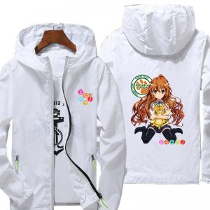 Toradora Sun Protection Clothing Waterproof Rain Jacket Men Women Fishing Quick Dry Skin Windbreaker - Anime Jacket